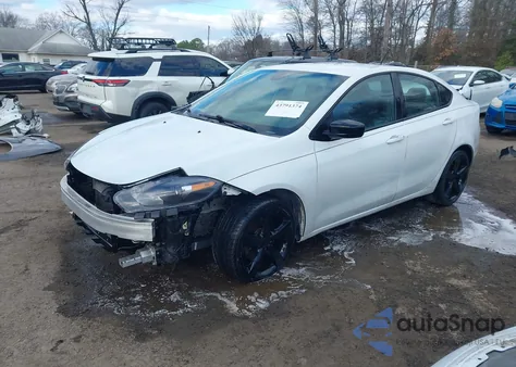 2016 Dodge Dart Sxt из США, поврежденный, VIN 1C3CDFBB7GD531268